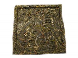 Чай Пуэр в форме квадрата